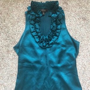 The Limited - Ruffle V-Neck Tank Top